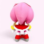 Amy Rose Plush Toy Back View Amy Rose Plush Toy Back View