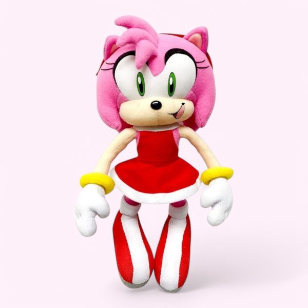 Amy Rose Plush Toy Front View Amy Rose Plush Toy Front View