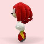 Knuckles the Echidna Plush Side View Knuckles the Echidna Plush Side View