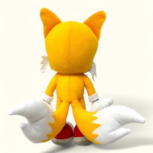 Miles Tails Prower Plush back view