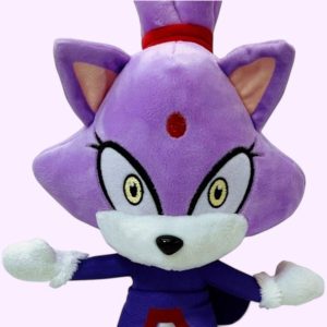 Sonic the Hedgehog - Blaze the Cat Plush Toy - Details View