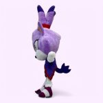 Sonic the Hedgehog - Blaze the Cat Plush Toy - Side View Sonic the Hedgehog - Blaze the Cat Plush Toy - Side View