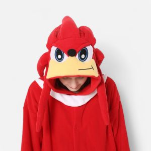 Knuckles the Echidna Onesie - Close View