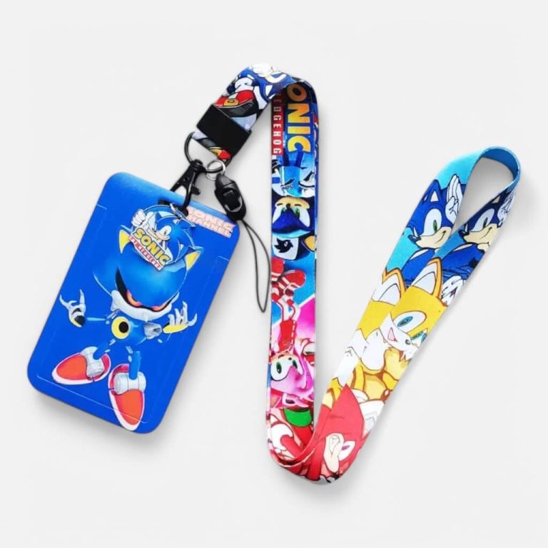 New Sonic the Hedgehog Badge Holder