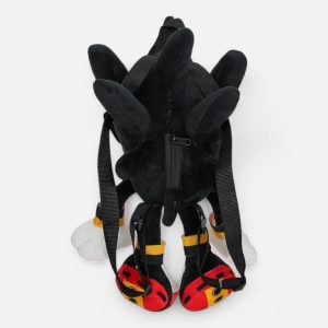 Shadow the Hedgehog Plush Backpack - Back View