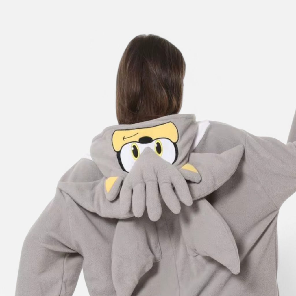 Silver the Hedgehog Onesie For Adults
