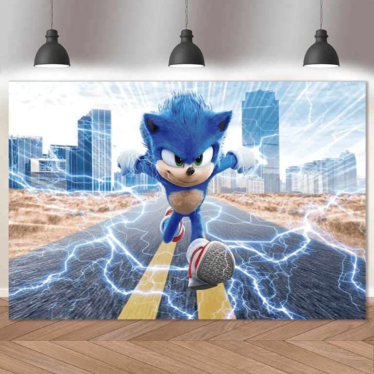 Sonic 3 Posters - Vibrant Sonic the Hedgehog 3 Prints - Style 02