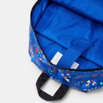 Sonic Backpack – Secure Zipper & Storage Close-up of the Sonic the Hedgehog backpack zipper, showcasing secure and high-quality design.
