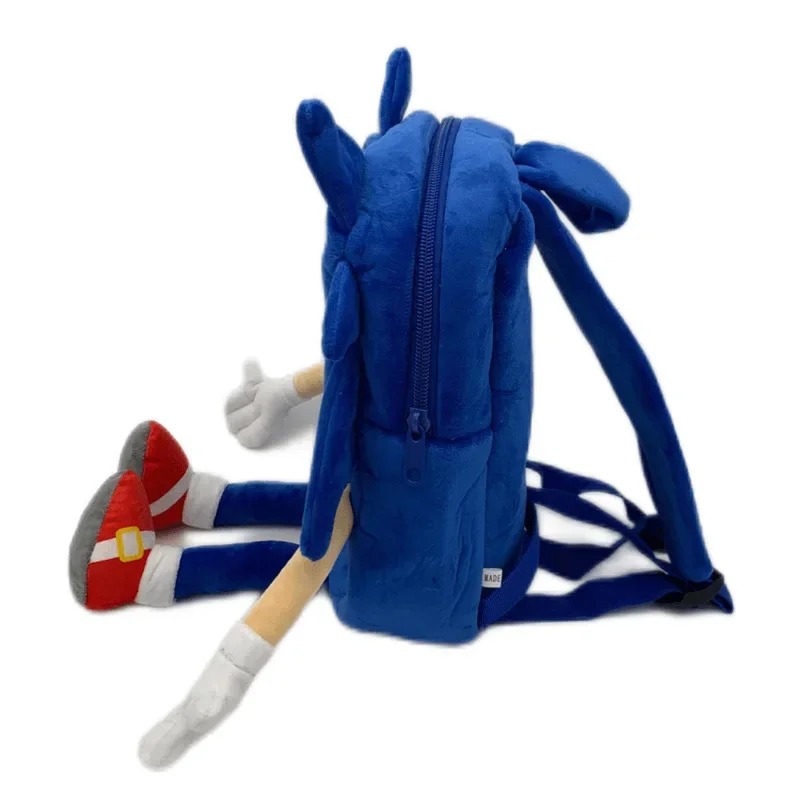 Sonic Plush Backpack - side view