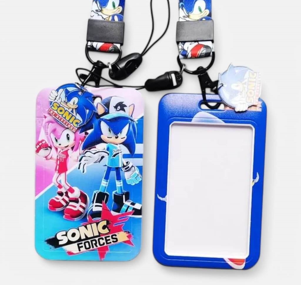Sonic the Hedgehog Badge Holder Details
