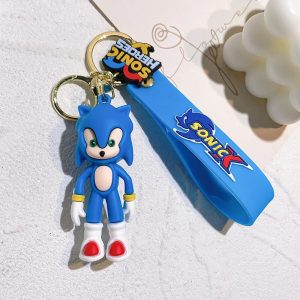Sonic the Hedgehog Keychain Blue