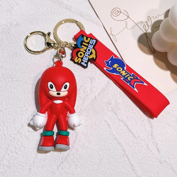 Sonic the Hedgehog Keychain Red