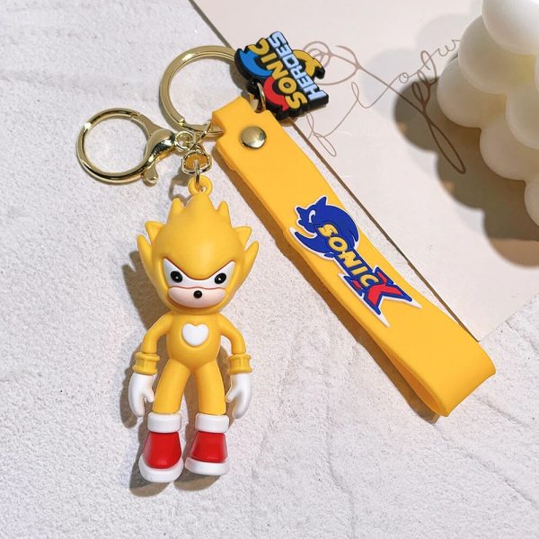 Sonic the Hedgehog Keychain Yellow