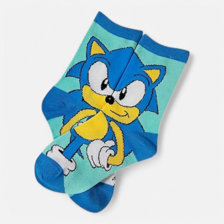 Sonic the Hedgehog socks for kids