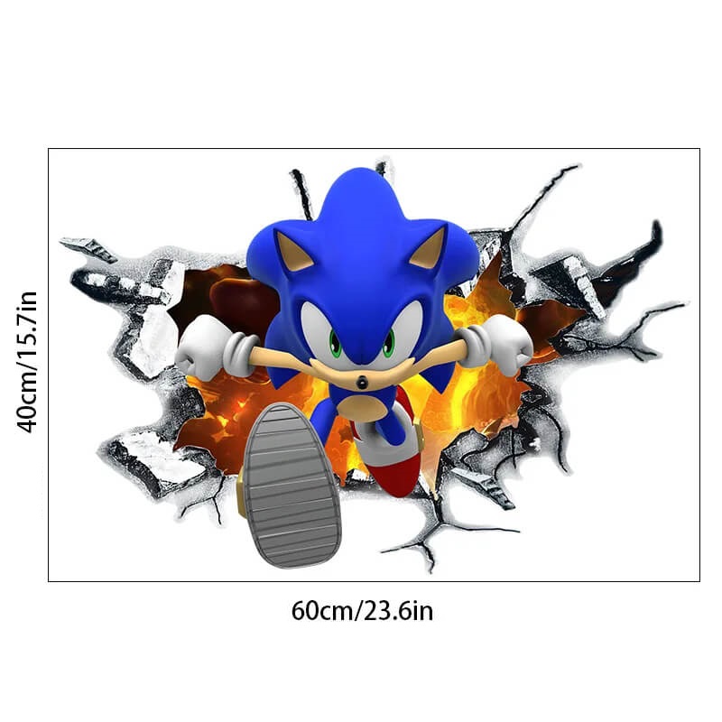 Sonic the Hedgehog wall decor