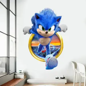 Sonic wall stickers