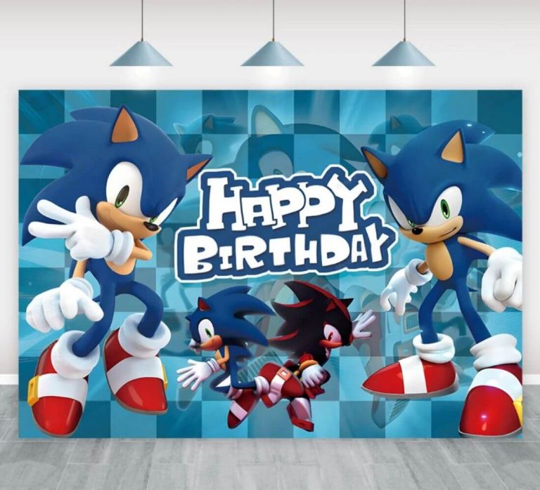 sonic backdrop - style 03