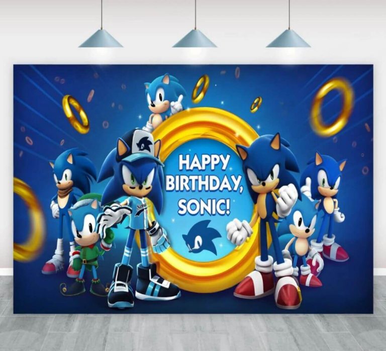 sonic background birthday - Style 04
