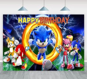 sonic the hedgehog backdrop -Style 02